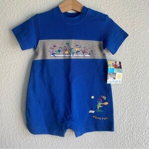 NWT Vintage Carter’s Baseball Themed Romper Size 6-9 Months ⚾️🧢